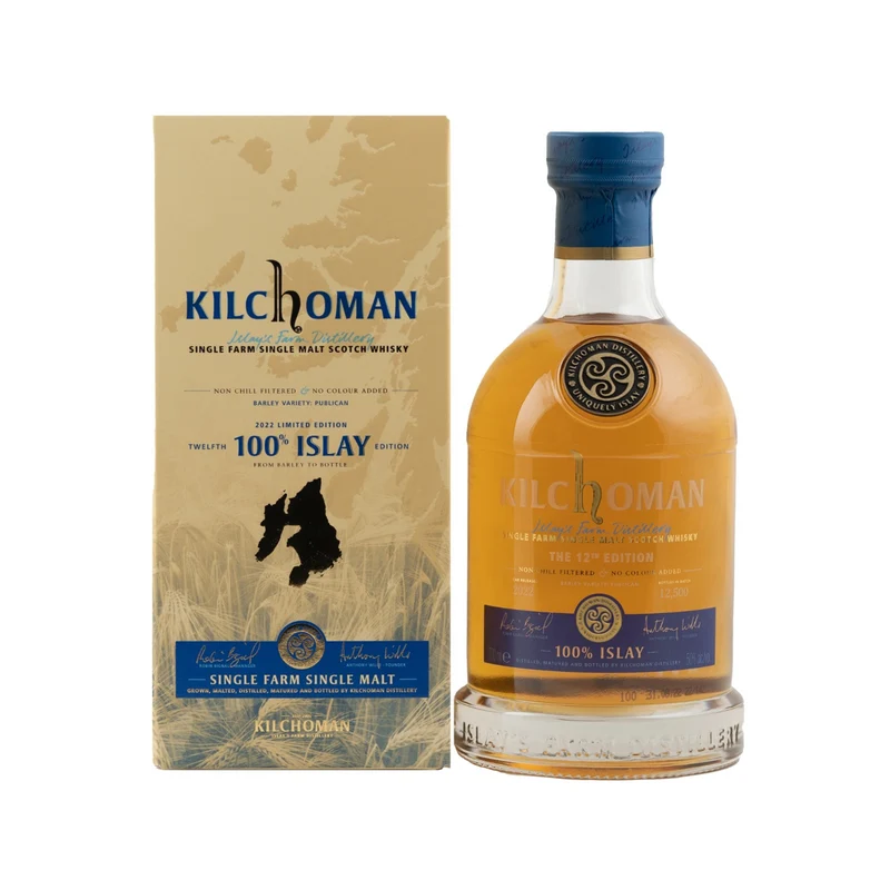 Kilchoman 100% Islay 12th Edition Whisky 50%