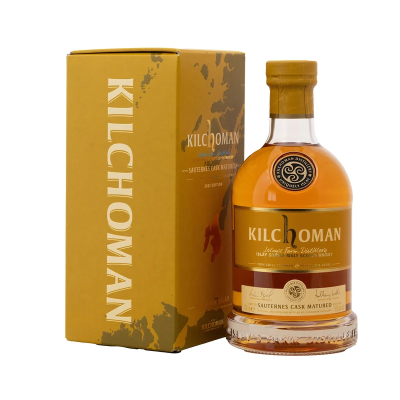 Kilchoman Sauternes Cask Matured Whisky 2024 Release 50%