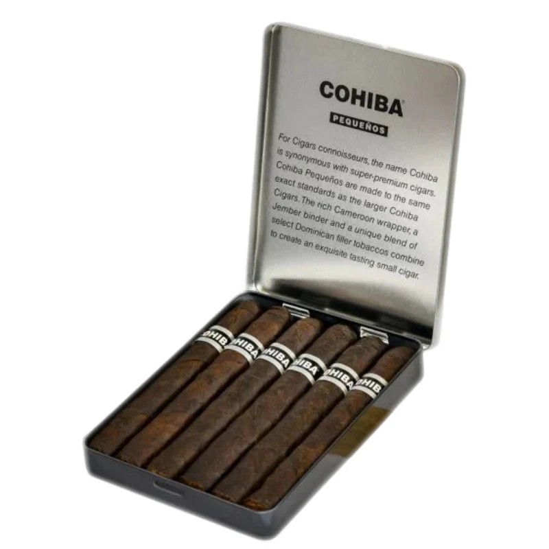 Cohiba Black Pequenos 6pk Petit Corona (4 1/8x36)