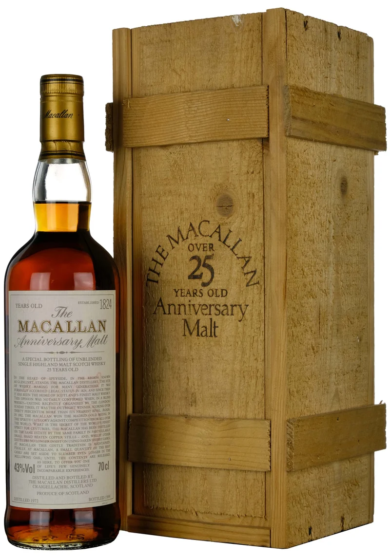 Macallan 1972-1998 | 25 Year Old Anniversary Malt