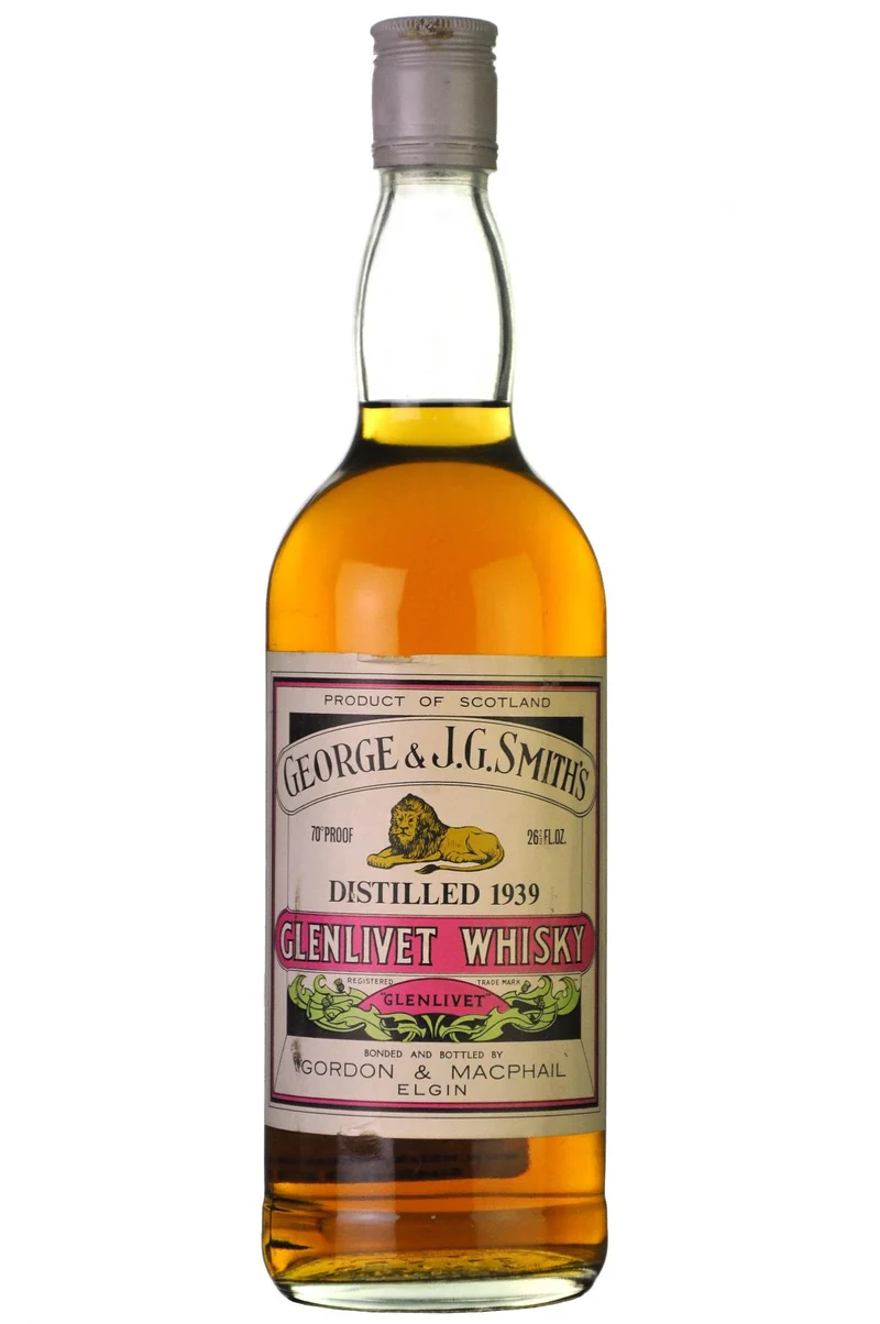 Glenlivet 1939 Gordon & MacPhail 1970s