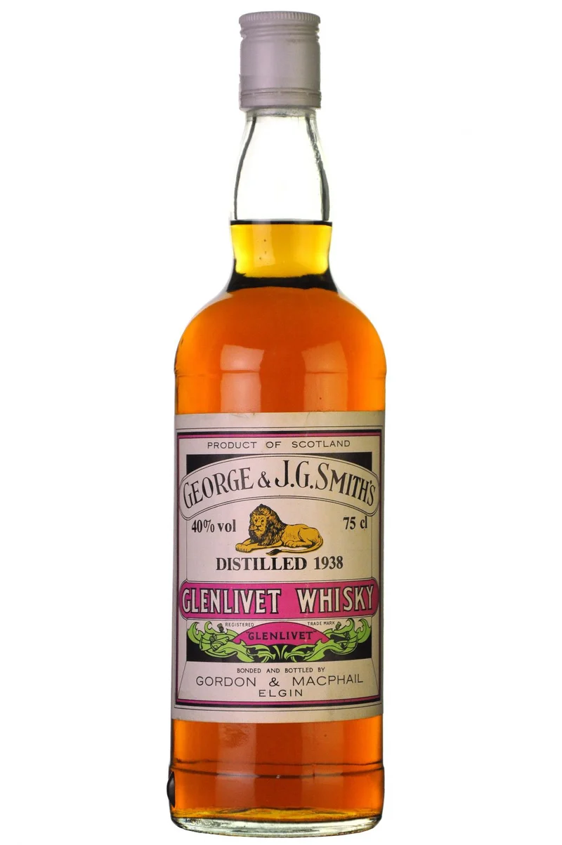 Glenlivet 1938 Gordon & MacPhail 1980s