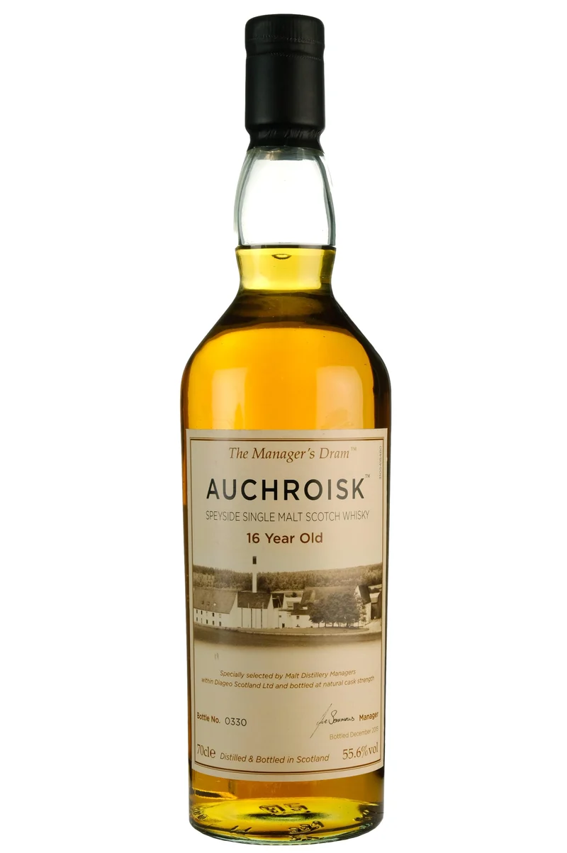 Auchroisk 16 Year Old The Manager's Dram 2015 Release