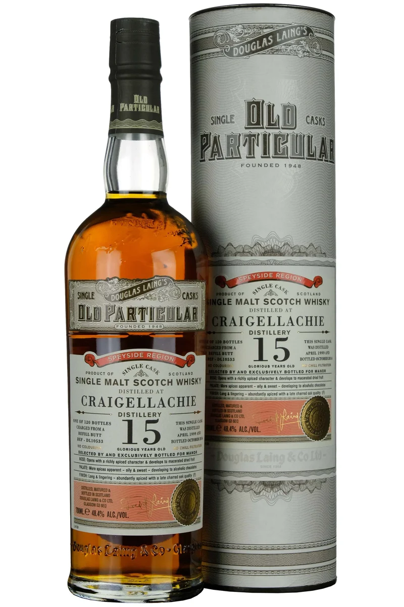 Craigellachie 1999-2014 | 15 Year Old Douglas Laing Old Particular Single Cask DL10533