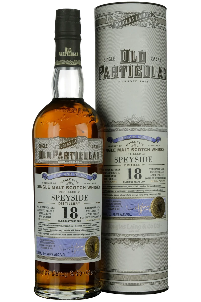 Speyside 1996-2014 | 18 Year Old Douglas Laing Old Particular Single Cask DL10441
