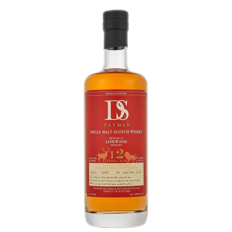 DS Tayman 12 Year Old Linkwood Scotch Whisky Second Edition