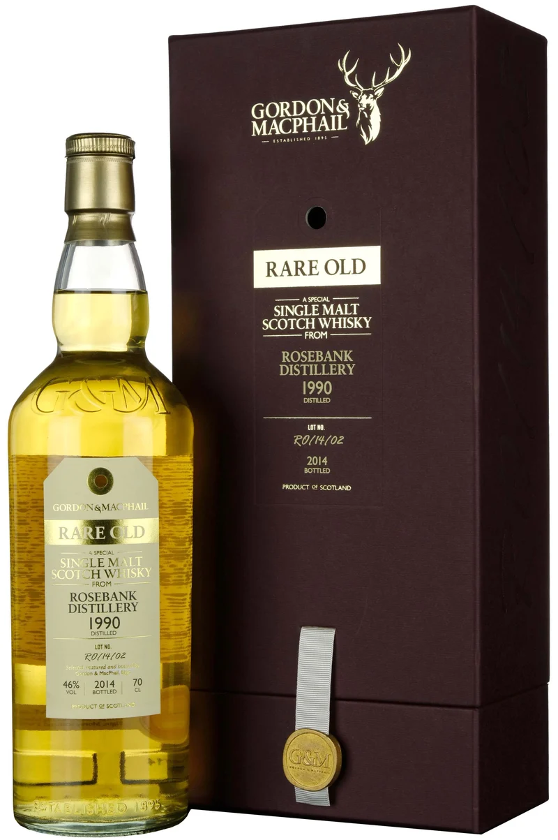 Rosebank 1990-2014 Gordon & MacPhail Rare Old RO/14/02