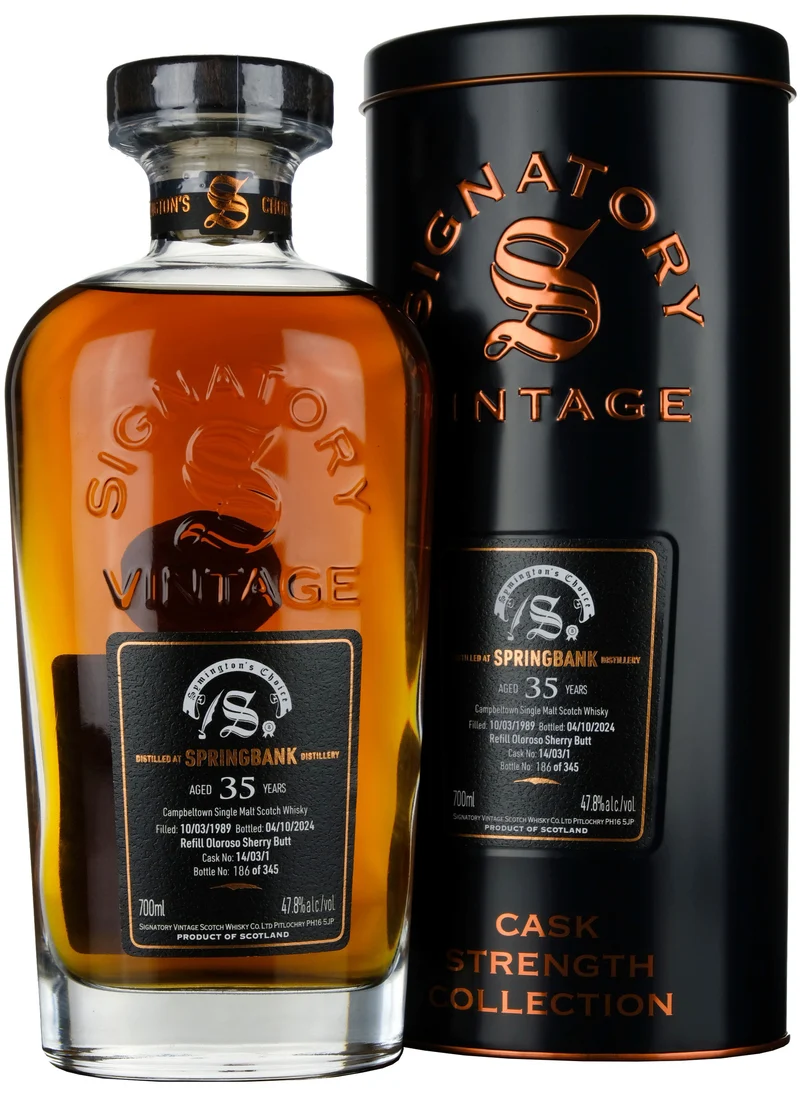 Springbank 1989-2024 | 35 Year Old Signatory Vintage Symington's Choice Single Cask 14/03/1
