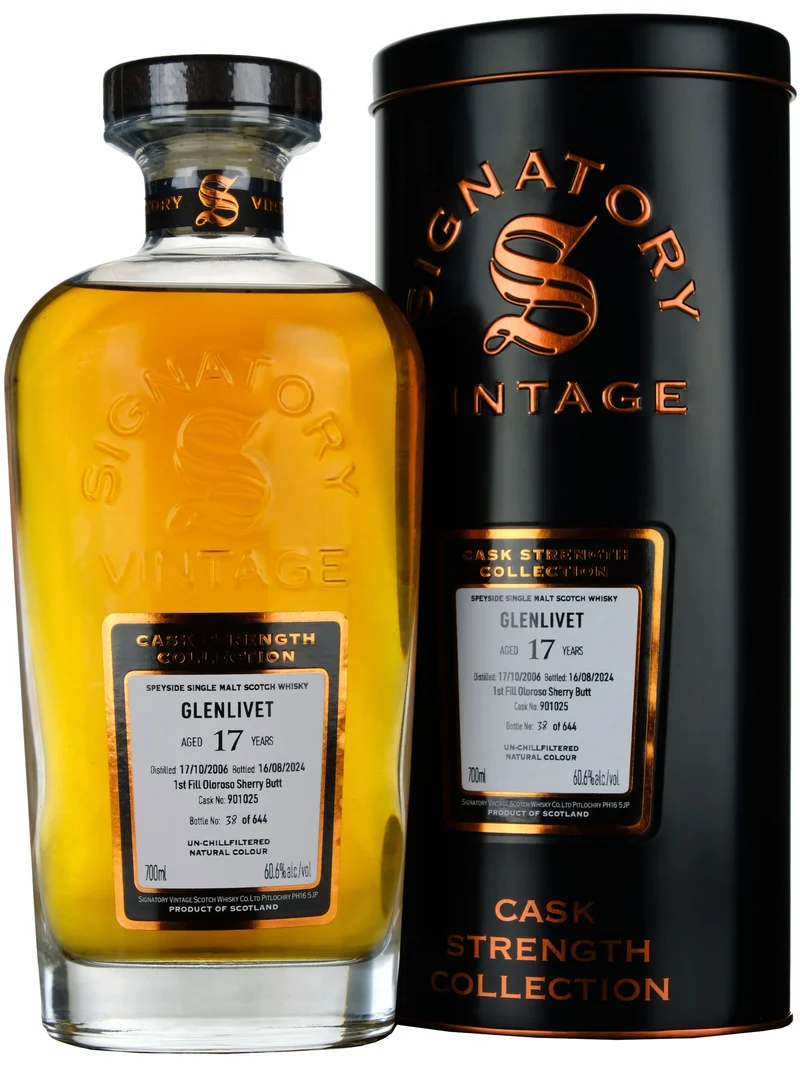 Glenlivet 2006-2024 | 17 Year Old Signatory Vintage Cask Strength Collection Single Cask 901025