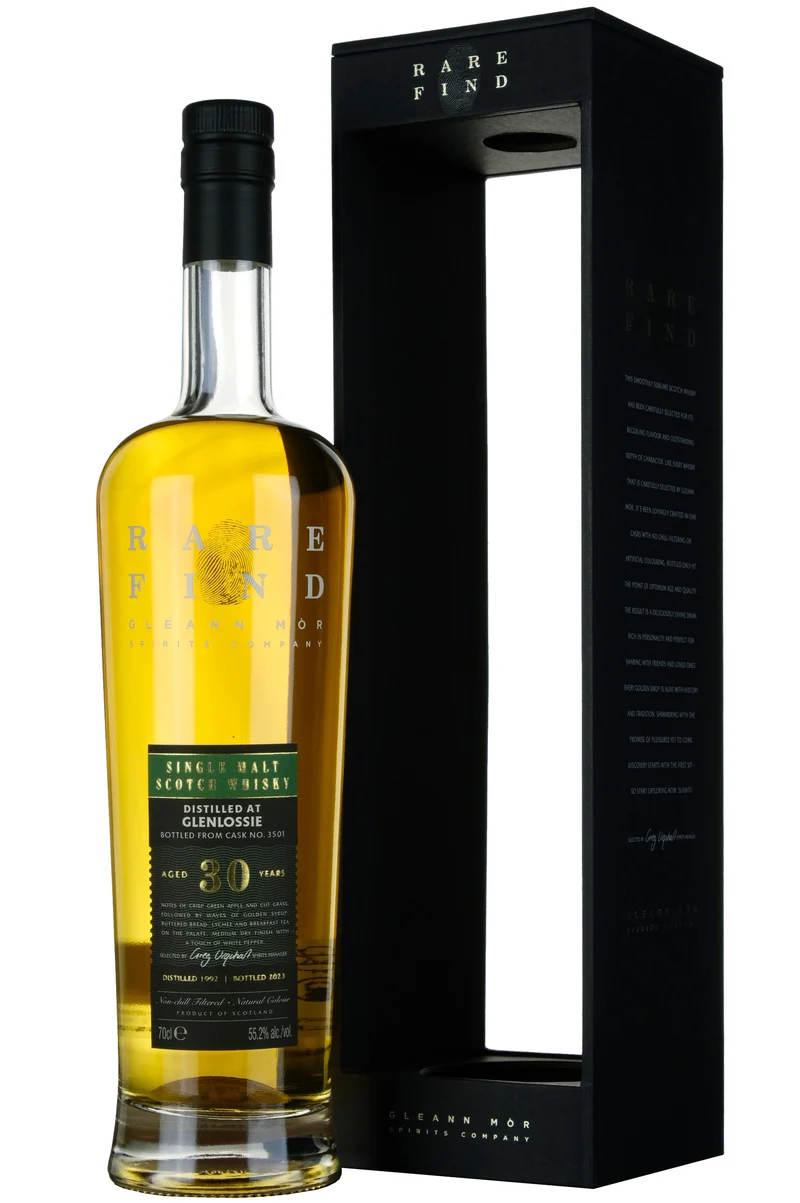 Glenlossie 1992-2023 | 30 Year Old Gleann Mor Rare Find Single Cask 3501
