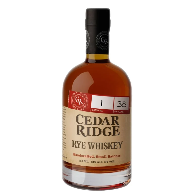 Cedar Ridge Rye Whiskey