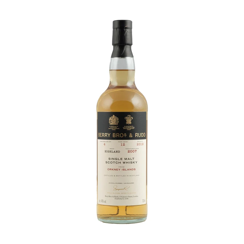 Orkney 2007 Cask No. 4 Berry Bros & Rudd 46%
