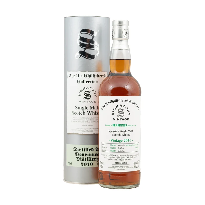 Benrinnes 2010 12 Year Old Signatory UCF 46%