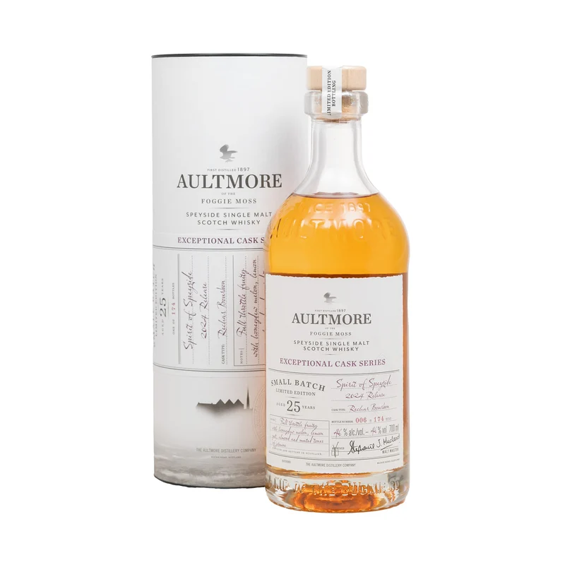 Aultmore 25 Year Old Whisky 2024 Spirit of Speyside Release 46%