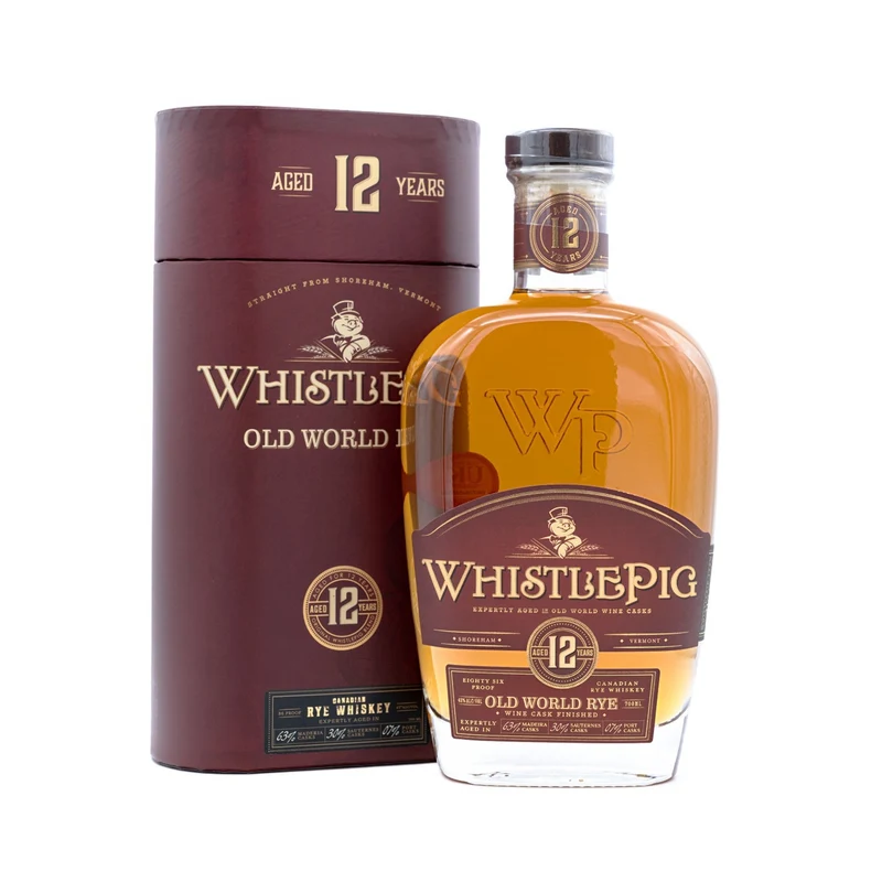 Whistle Pig 12 Year Old Old Rye Whiskey 43%