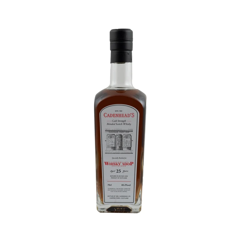 Cadenhead's Edinburgh Whisky Shop Release 25 Year Old Whisky 40.2%