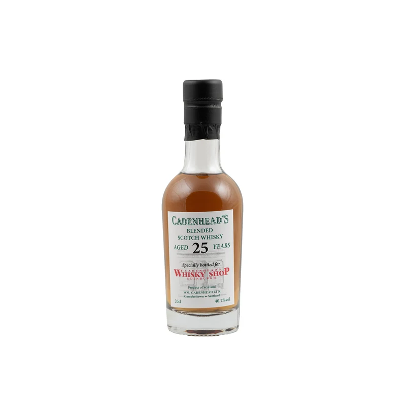 Cadenhead's Edinburgh Whisky Shop Release 25 Year Old 40.2% 20cl