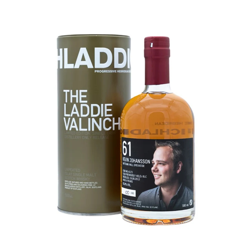Bruichladdich Crew Valinch No. 61 8 Year Old Whisky 63.8%