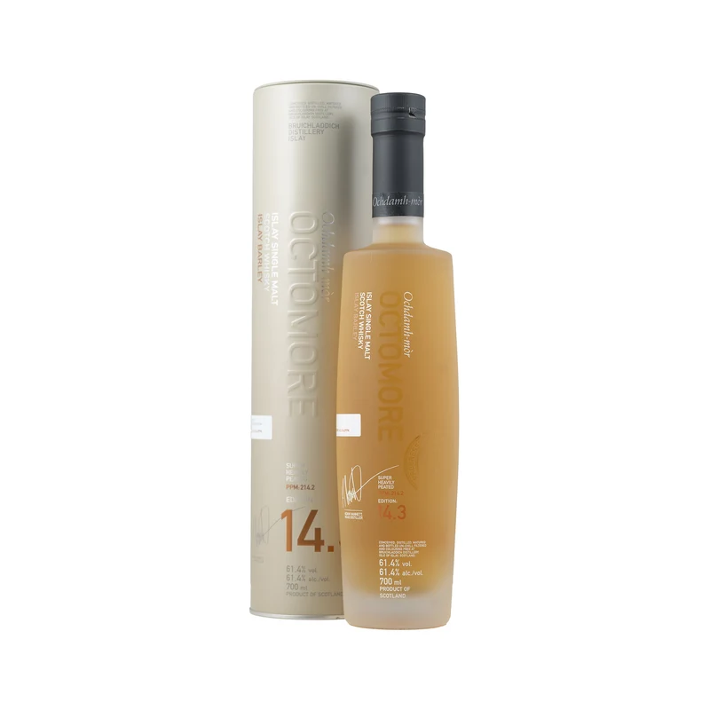 Bruichladdich Octomore 14.3 5 Year Old Single Malt Whisky 61.4%