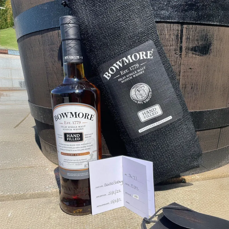 Bowmore 10 Year Old 2012 Single Cask #15393 1st Fill Oloroso 56.7%