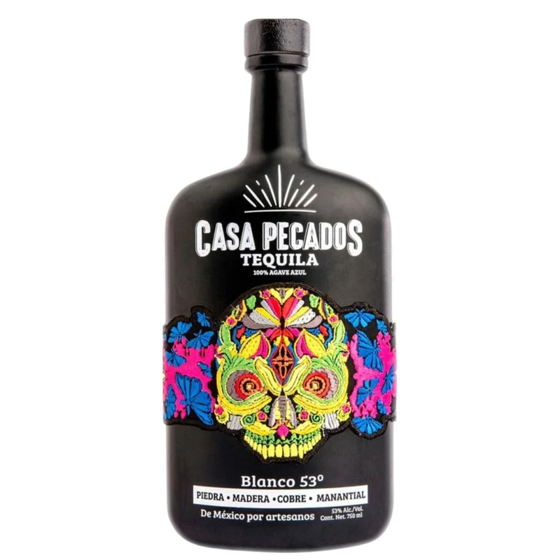 Casa Pecados Silver 53° Tequila