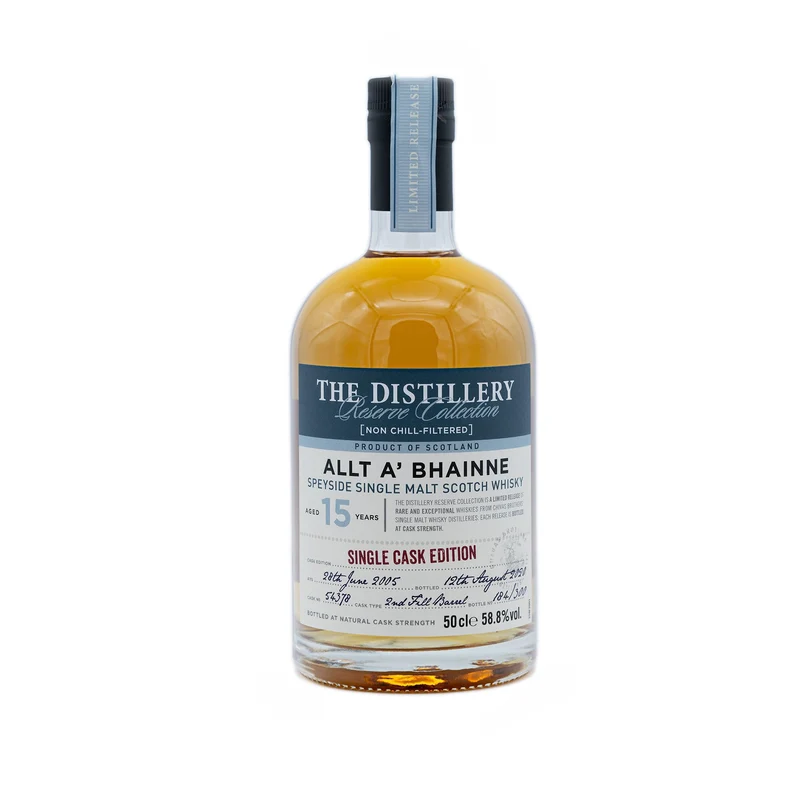 Allt' A Bhainne 2005 15 Year Old Single Malt Whisky 58.8%