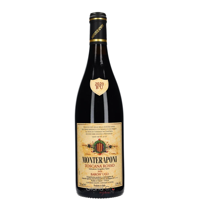 2020 Monteraponi Toscana Rosso Baron' Ugo
