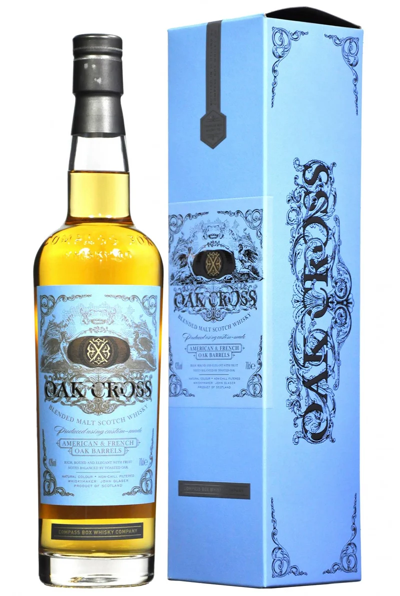 Compass Box Oak Cross