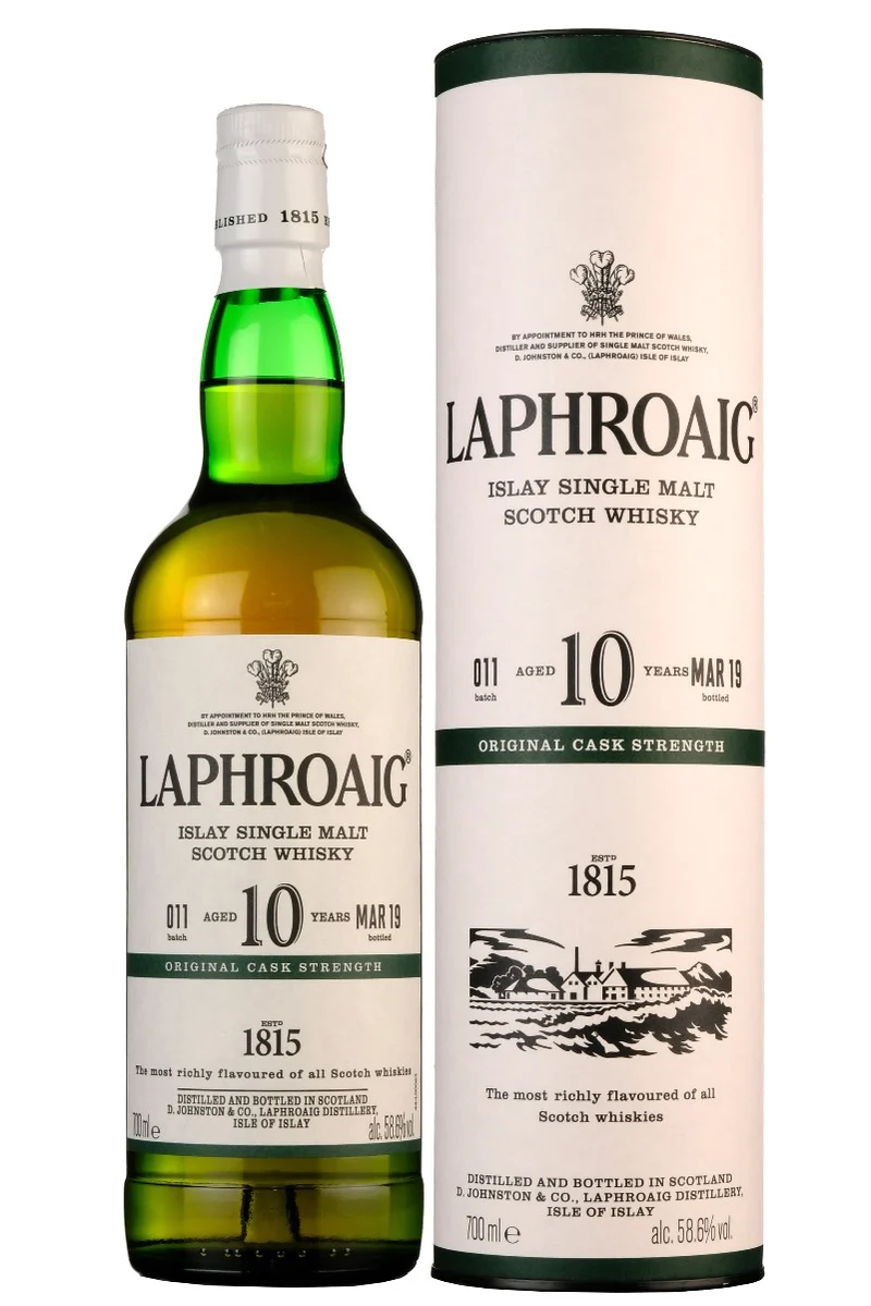 Laphroaig 10 Year Old | Original Cask Strength Batch 011