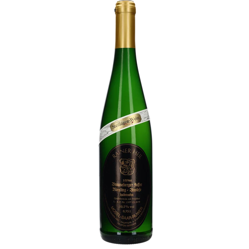 1994 Rainer Heil Brauneberger Juffer Riesling Auslese Halbtrocken