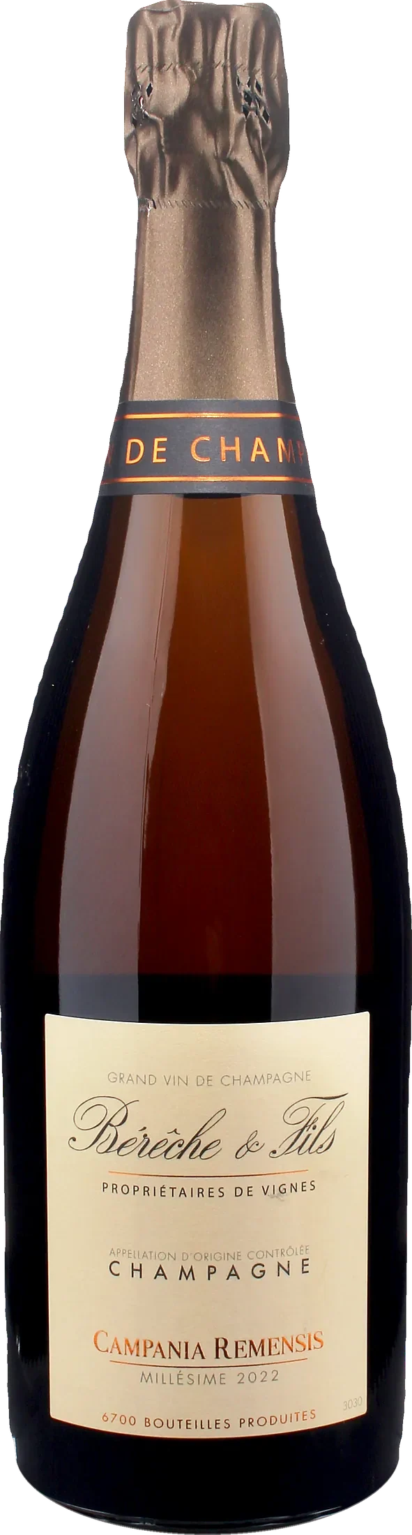 Bereche Champagne Grand Cru Campania Remensis Rosè Extra Brut 2022