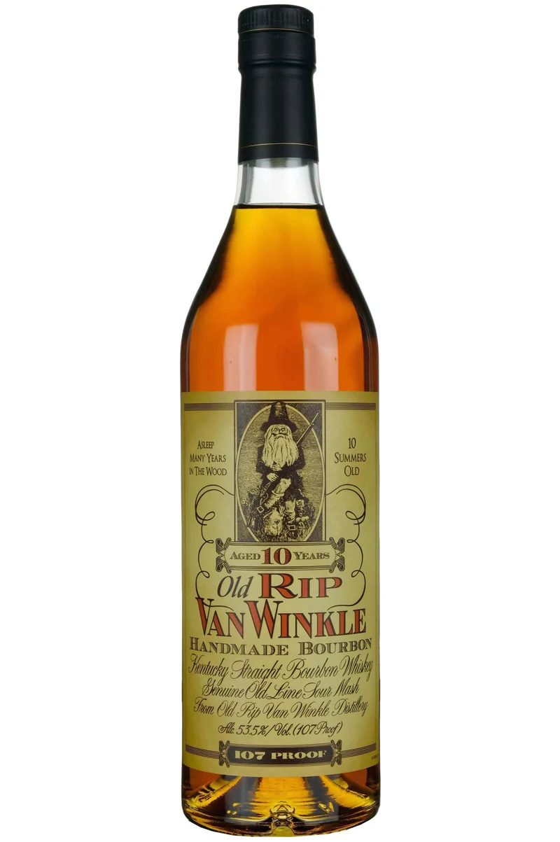 Old Rip Van Winkle 10 Year Old 107 Proof Bottled 2021