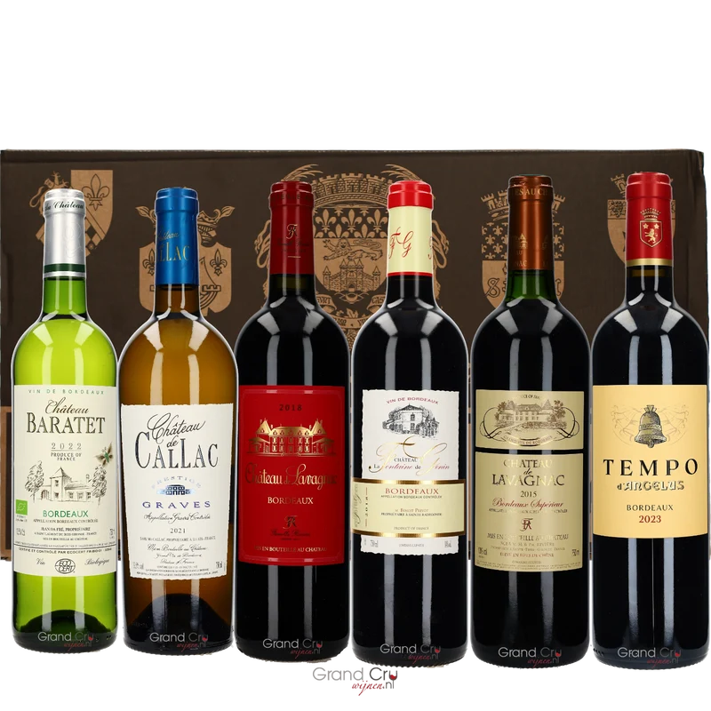 Grandcruwijnen Greatest Bordeaux Selection Box
