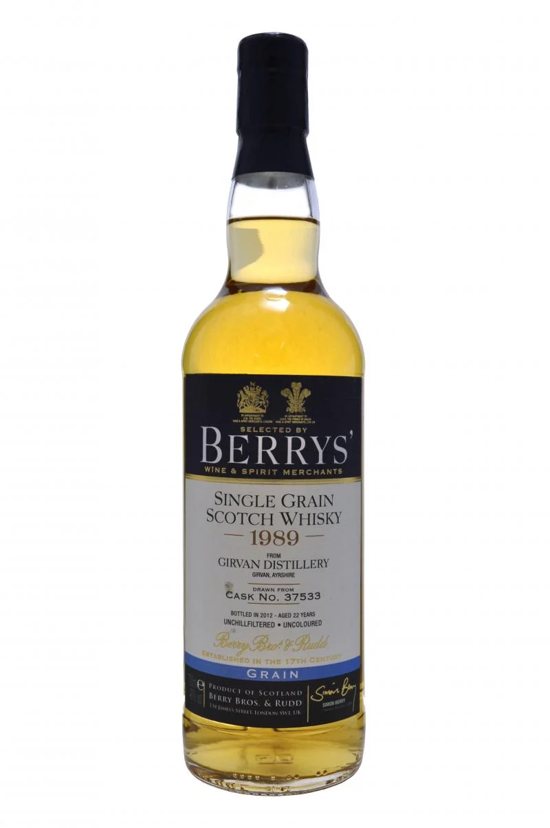Girvan 1989 | 22 Year Old | Berry Bros & Rudd