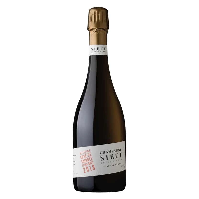2018 Champagne Siret Frère & Sœur Millésime Rosé de Saignée Extra Brut