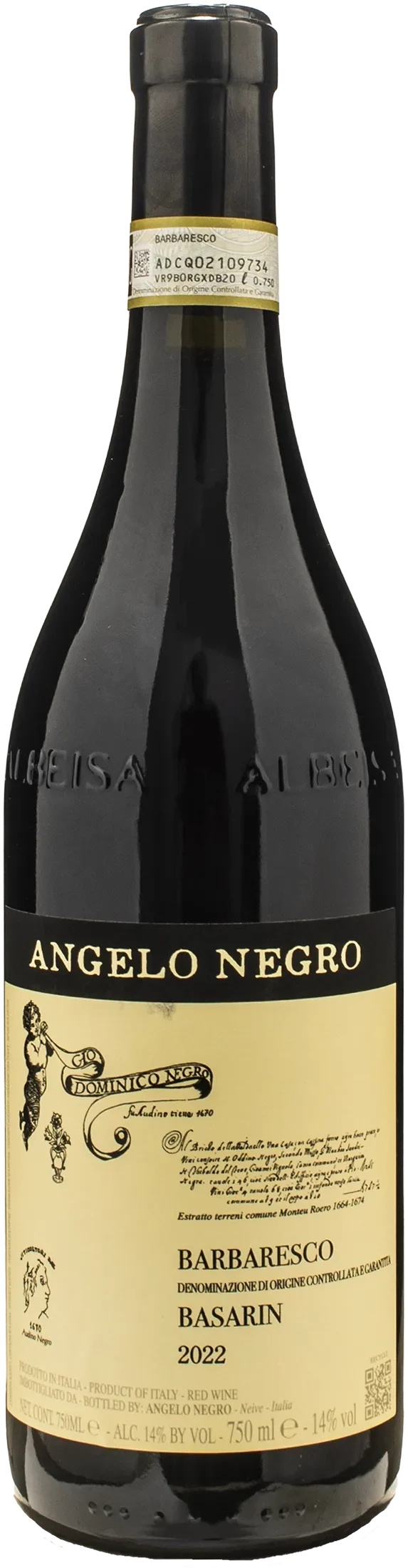Angelo Negro Barbaresco Basarin 2022