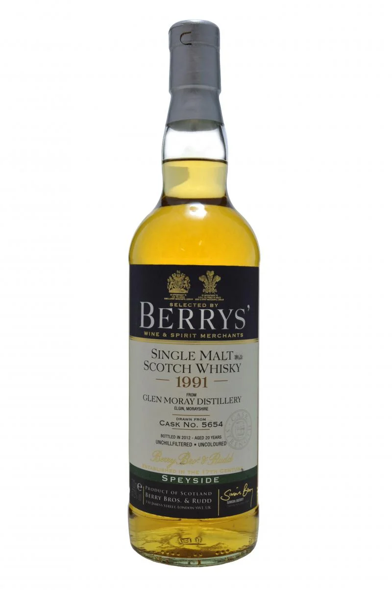 Glen Moray 1991-2012 | 20 Year Old | Berry Bros & Rudd