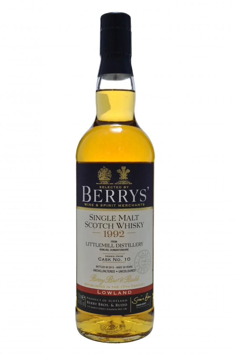 Littlemill 1992 | 20 Year Old | Berry Bros & Rudd