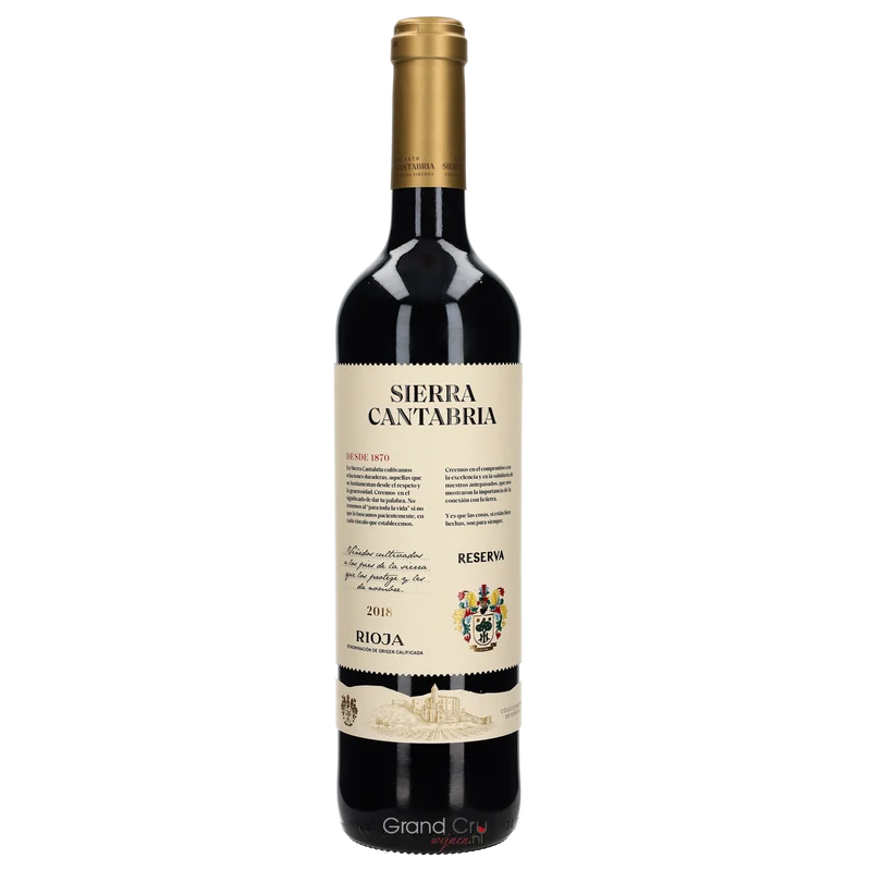2018 Sierra Cantabria Reserva