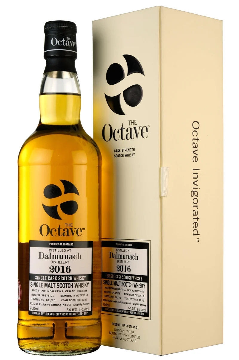 Dalmunach 2016-2021 | 4 Year Old Duncan Taylor Octave Single Cask 10825848 UK Exclusive