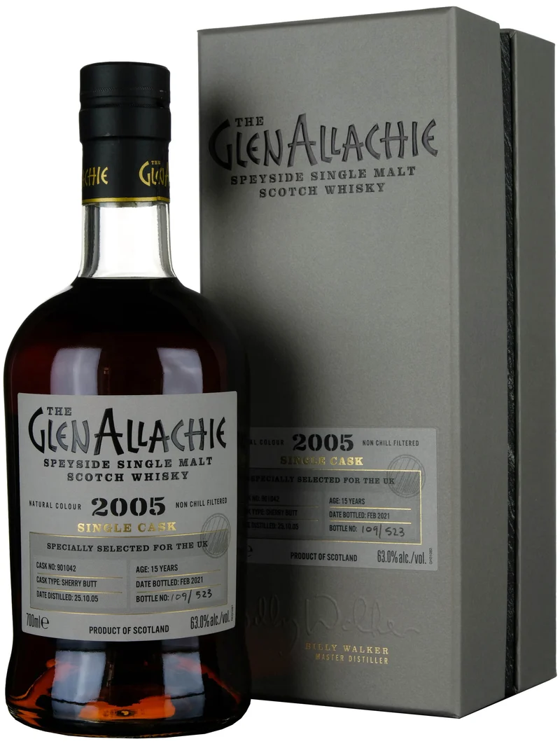 Glenallachie 2005-2021 | 15 Year Old Single Cask 901042 UK Exclusive