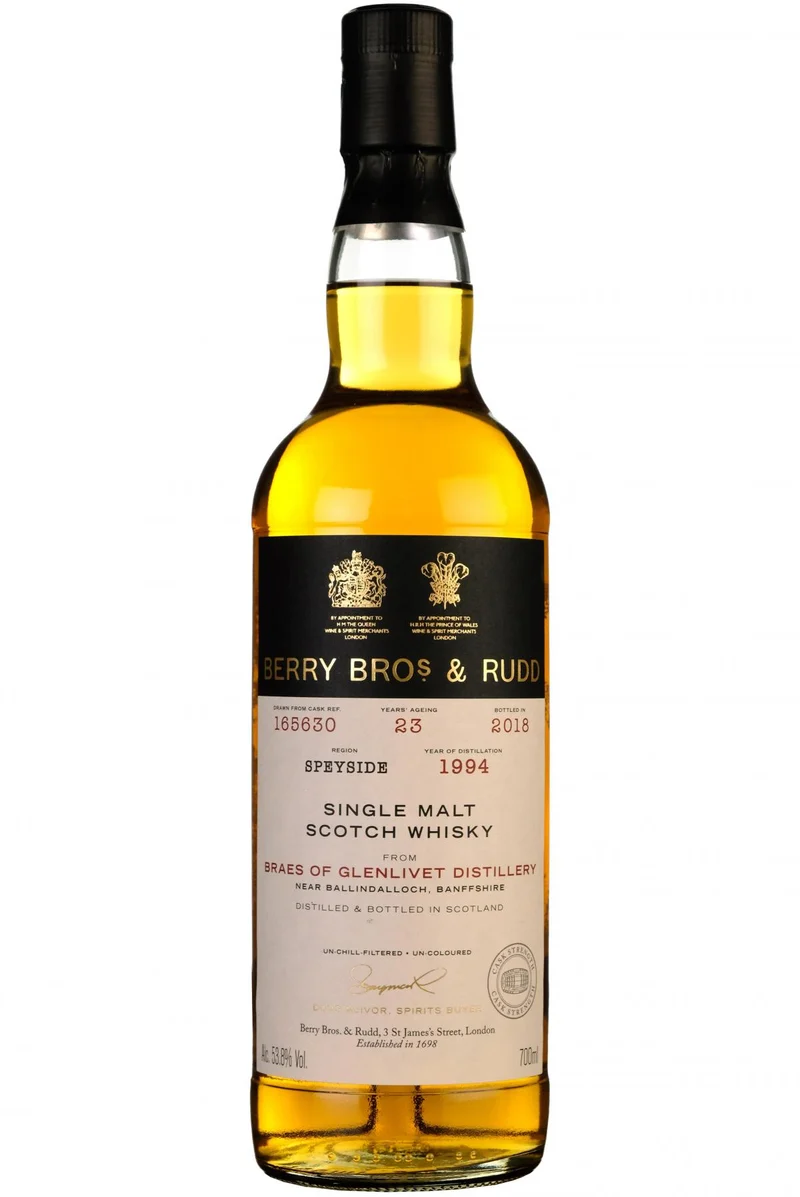 Braes Of Glenlivet 1994-2018 | 23 Year Old | Berry Bros Single 165630