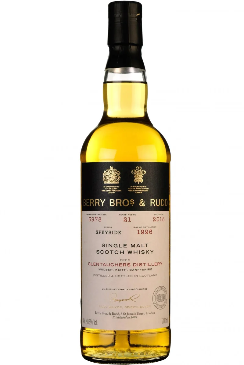 Glentauchers 1996-2018 | 21 Year Old | Berry Bros Single Cask 3978
