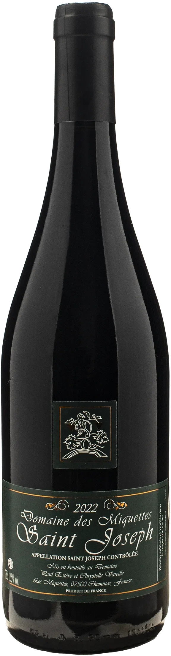 Domaine des Miquettes Saint Joseph 2022