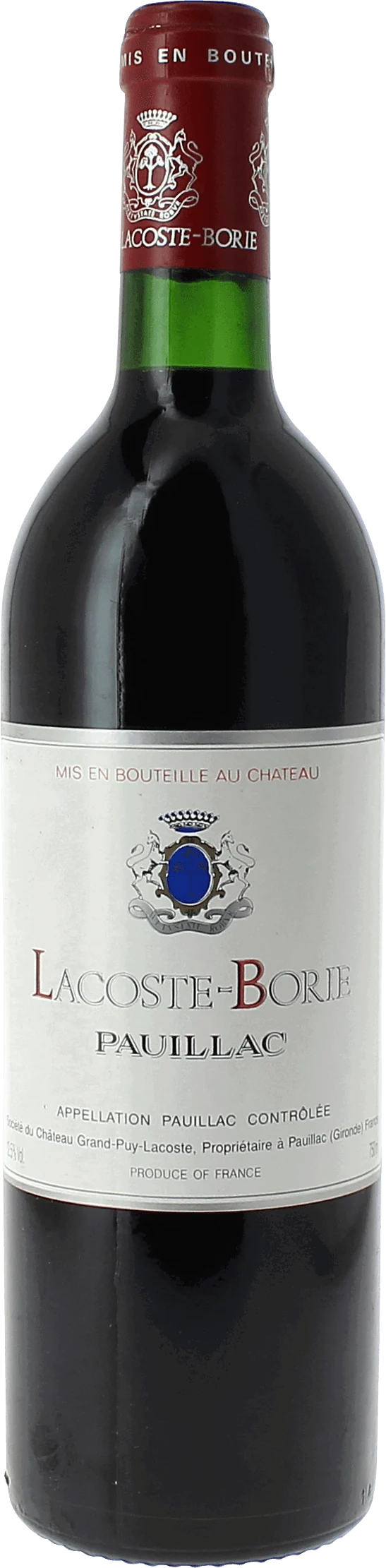 Lacoste Borie 2ème Vin De Pontet Canet Pauillac, 2000