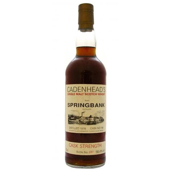 Springbank 1978 | Cadenhead's Cask Strength | Cask 196
