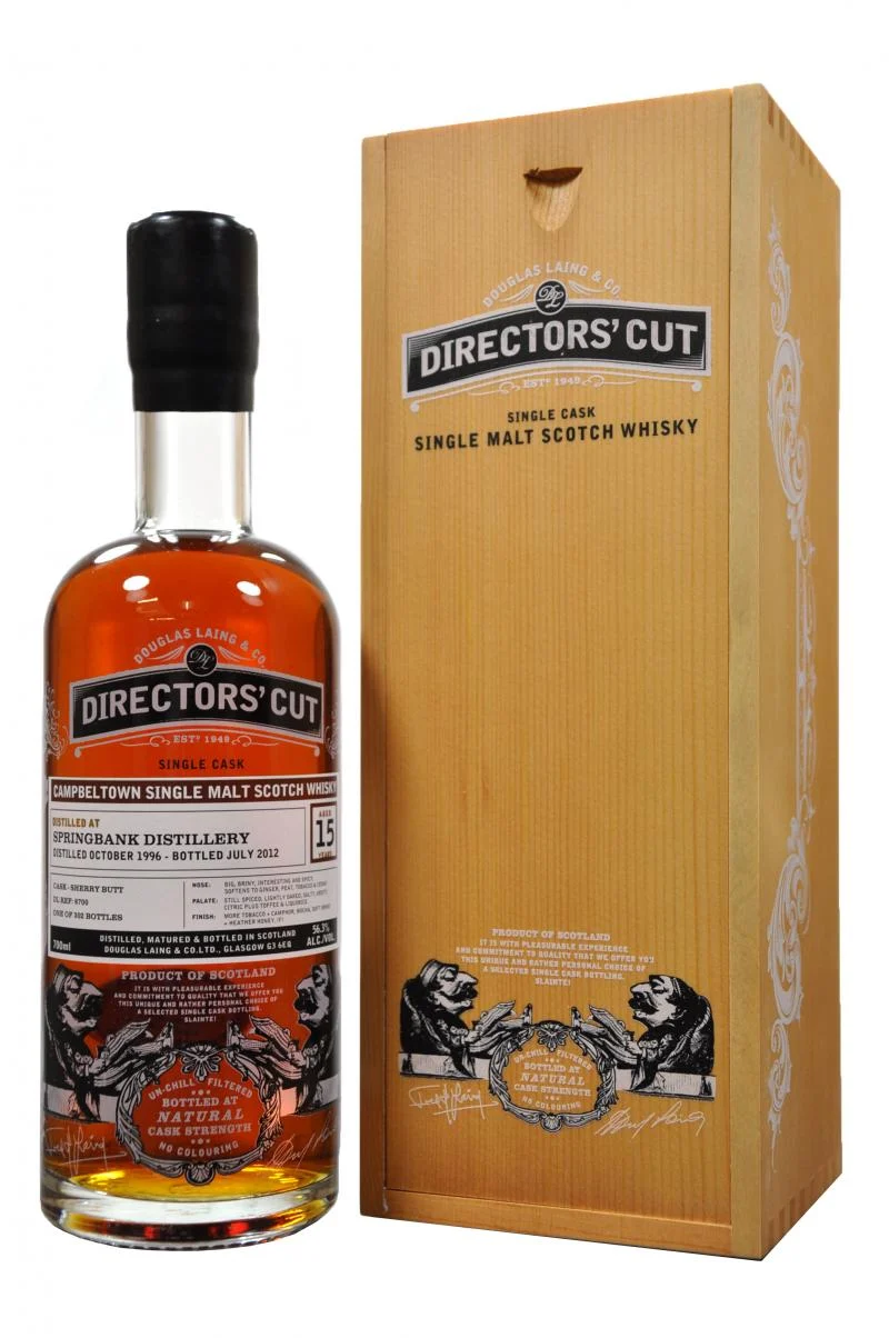 Springbank 1996-2012 | 15 Year Old | Directors' Cut | Cask 8700