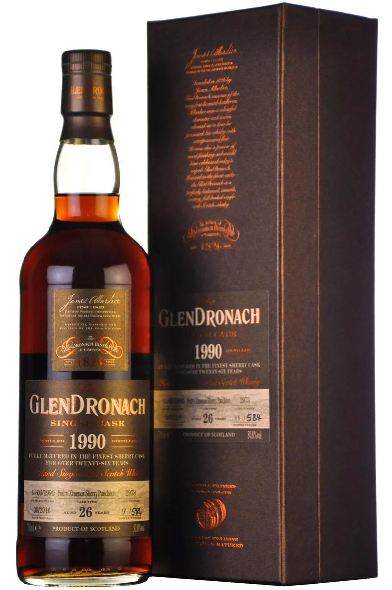 Glendronach 1990-2016 | 26 Year Old | Single Cask 2973 | Batch 14