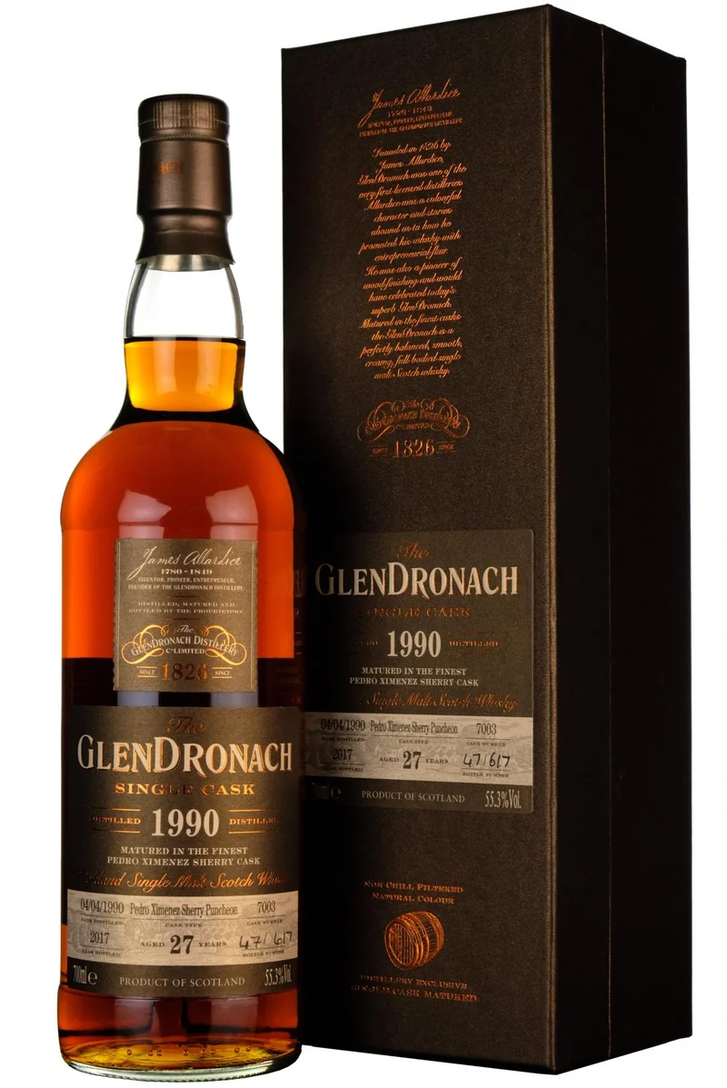 Glendronach 1990-2017 | 27 Year Old | Single Cask 7003 | Batch 16