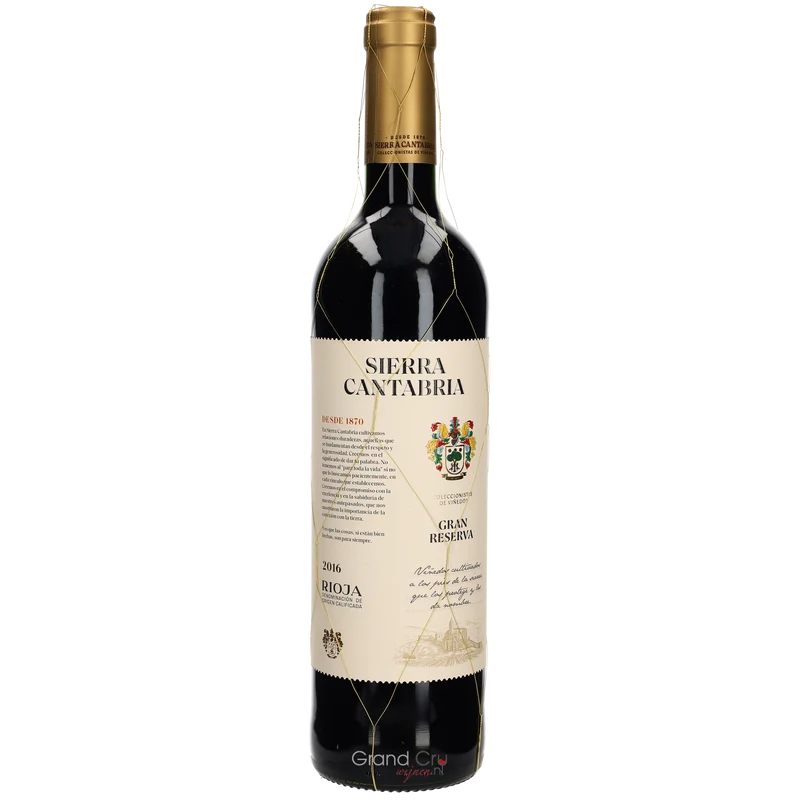 2016 Sierra Cantabria Gran Reserva